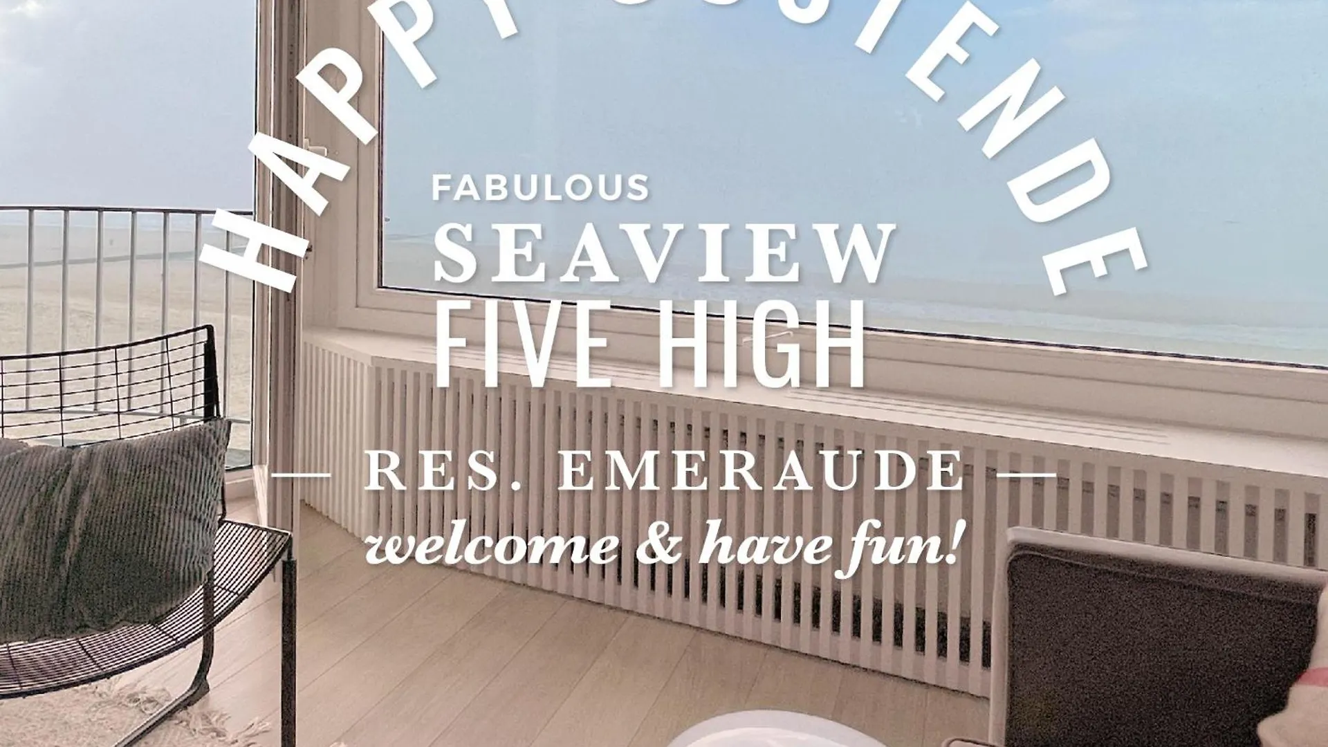 Happy In Oostende - Lovely Apartment With Seaview At The Beach